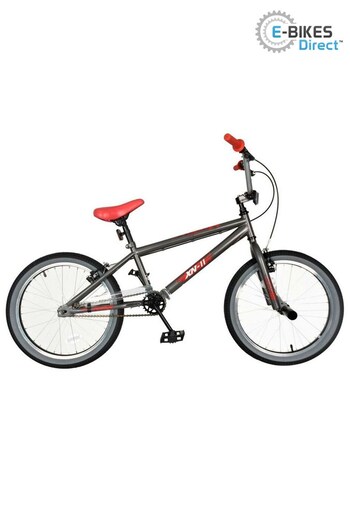 E-Bikes Direct Grey XN 11 BMX Bike  Boys Freestyle 20 Wheel (P43262) | £180