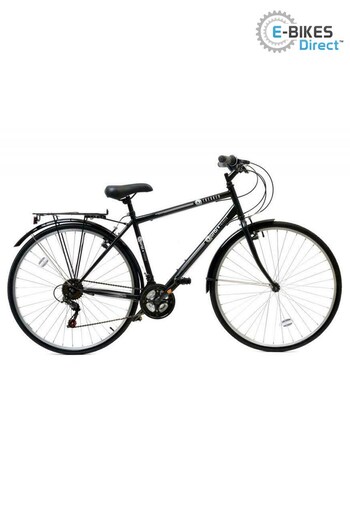 E Bikes BlackBlue Aurai Trekker Unisex Heritage Bike 700c Wheel 18 Speed (P43290) | £250