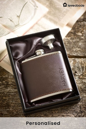 Personalised Hip Flask by Loveabode (P43298) | £15