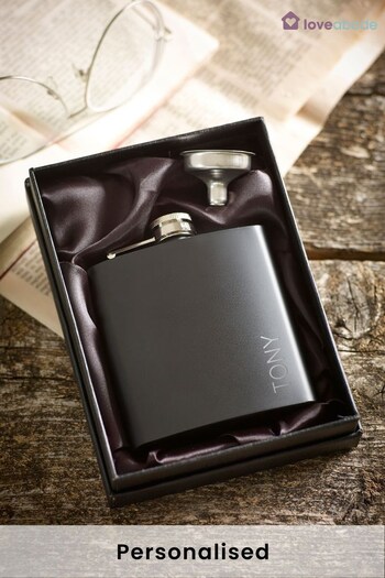 Personalised Hip Flask by Loveabode (P43299) | £15