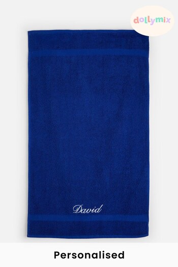 Personalised Hand Towel by Dollymix (P46049) | £14