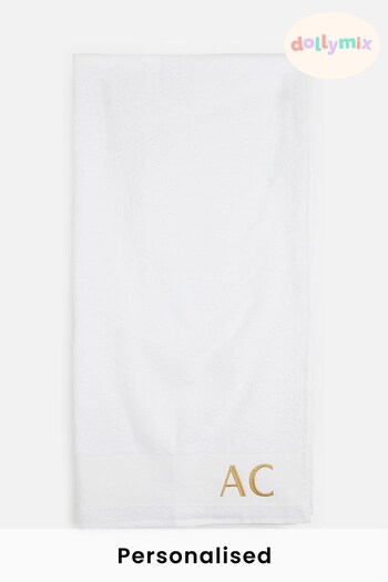 Personalised Bath Towel by Dollymix (P46545) | £36