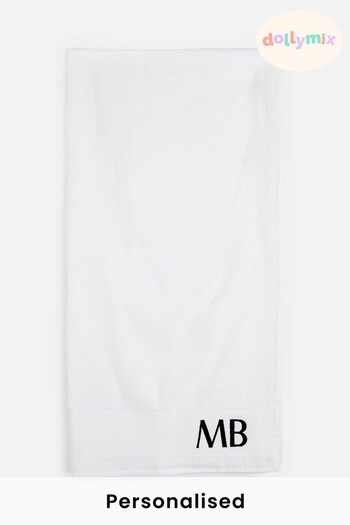 Personalised Bath Towel by Dollymix (P46546) | £37