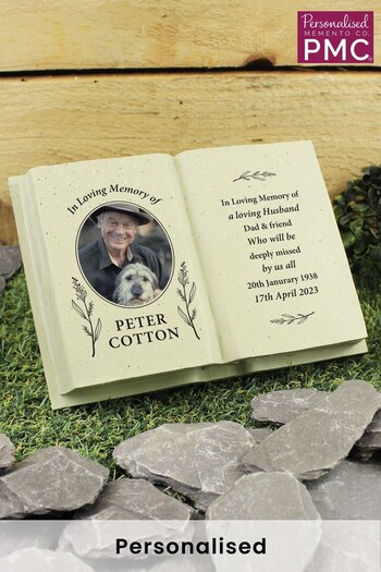 Personalised In Loving Memory Photo Upload Memorial Book by PMC (P50156) | £27