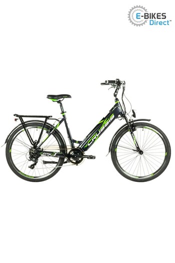 E-Bikes Direct Black Green Crussis eCity 1.14S 17.5Ah Battery Electric Bike (P51119) | £1,599