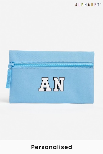 Personalised Pencil Case by Alphabet (P51507) | £12