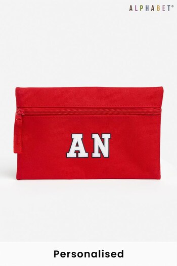 Personalised Pencil Case by Alphabet (P51510) | £12
