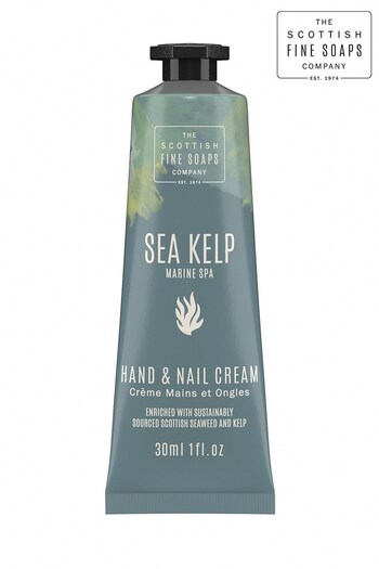 Scottish Fine Soaps Sea Kelp Marine Spa Hand and Nail Cream 30ml (P52647) | £6