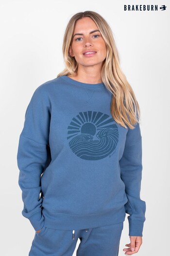 Brakeburn Blue Sunrise Sweatshirt (P53586) | £45