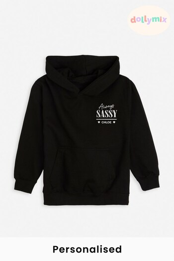 Personalised Always Sassy Flamengos Hoodie by Dollymix (P54115) | £22