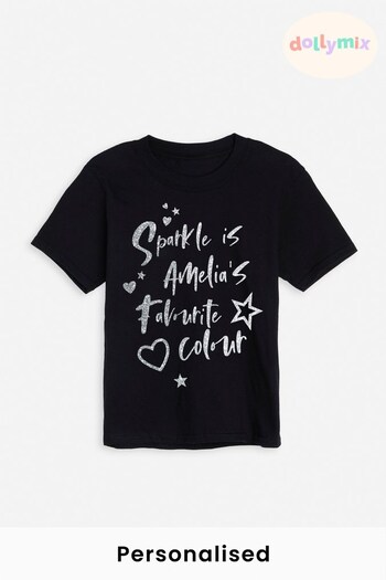 Personalised Girls T-Shirt by Dollymix (P54117) | £17
