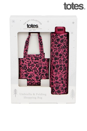 Totes Pink Supermini & Matching Bag in Bag TWINSETper (P54383) | £19