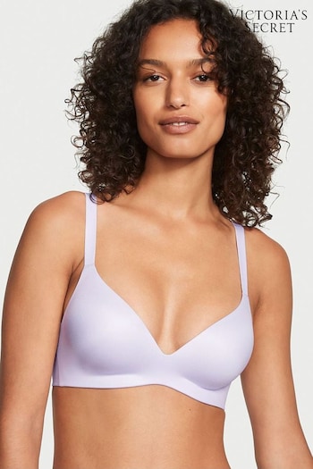 Victoria's Secret Lucky Lilac Purple Lightly Lined Plunge Non Wired Bra (P55369) | £39