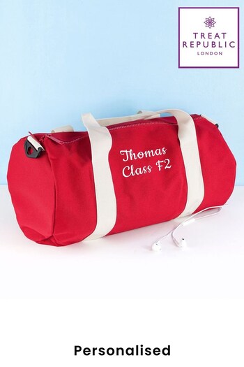 Personalised Kids Gym Kit Bag by Treat Republic (P55745) | £25