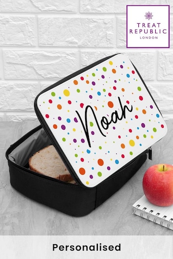 Personalised Cooler Lunch Bag by Treat Republic (P55752) | £30