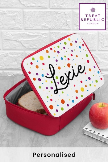 Personalised Cooler Lunch Bag by Treat Republic (P55753) | £30
