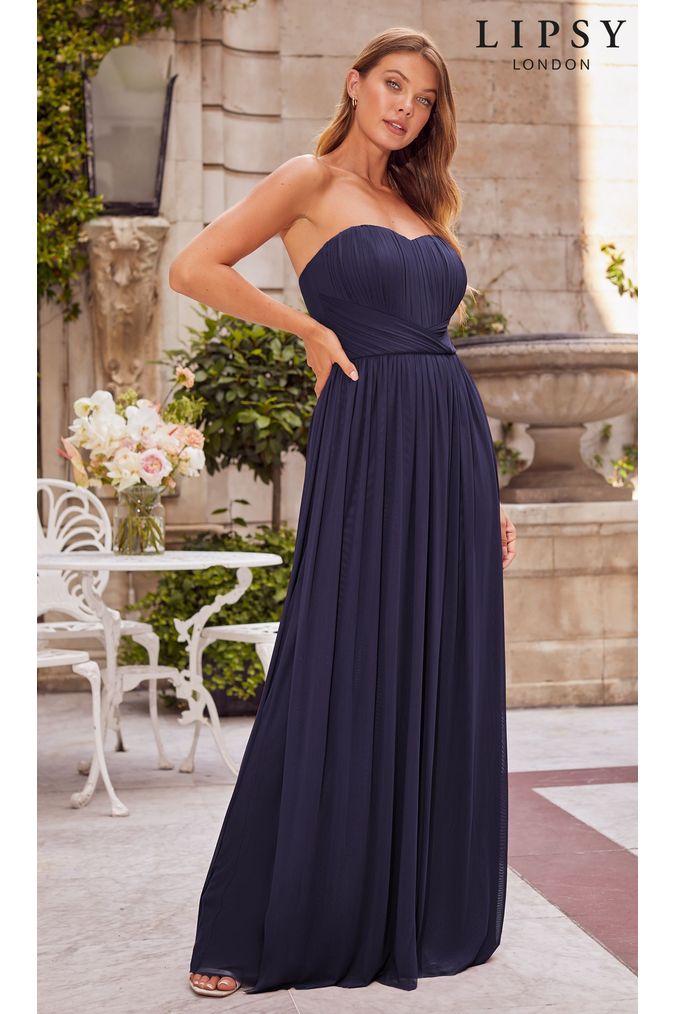Lipsy bella mesh multiway maxi dress discount