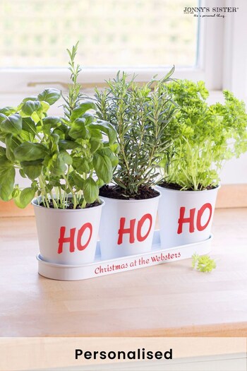 Personalised Christmas Tray and Pots by Jonny's Sister (P56659) | £29