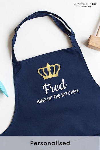 Personalised Adult Crown Apron by Jonny's Sister (P56660) | £24