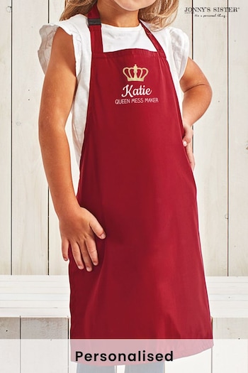 Personalised Children's Crown Apron by Jonny's Sister (P56661) | £20