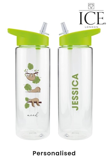 Personalised Sloth Water Bottle by Ice London (P57159) | £14