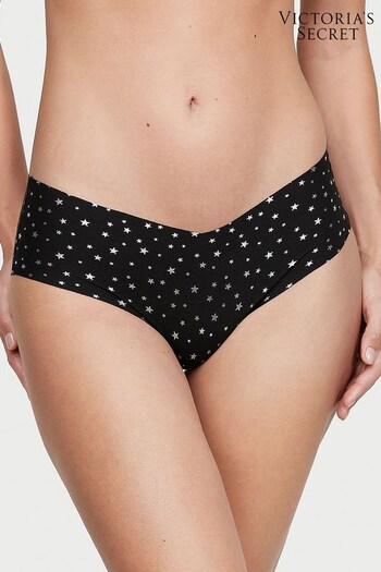 Victoria's Secret Black Twinkle Foil Smooth Hipster Knickers (P57379) | £9