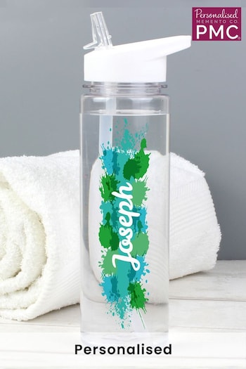 Personalised Splash Water Bottle by PMC (P58221) | £15