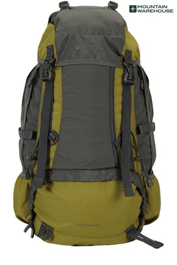 Mountain Warehouse Green Ventura 40L Backpack (P58547) | £69