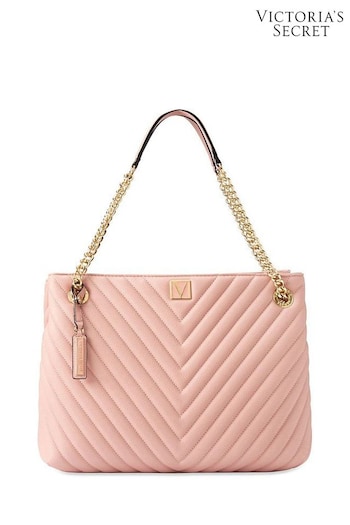 Victoria's Secret Orchid Blush Pink Baguette Tote Bag (P60030) | £85