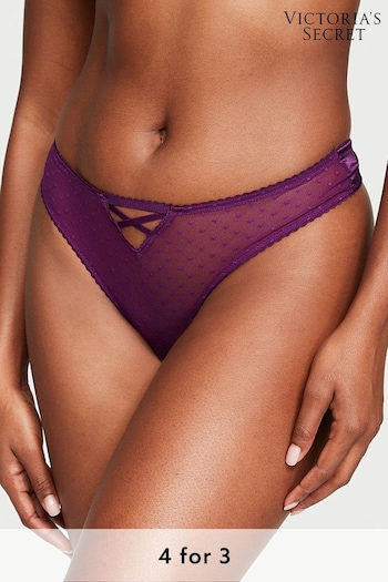 Victoria's Secret Grape Soda Purple Thong Knickers (P61048) | £14