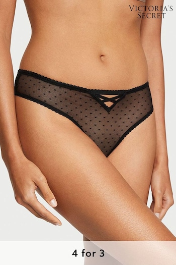 Victoria's Secret Black Thong Knickers (P61128) | £14
