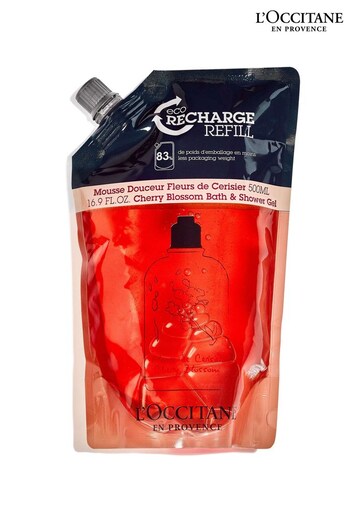 L'Occitane Cherry Shower Gel Refill 500ml (P61232) | £27