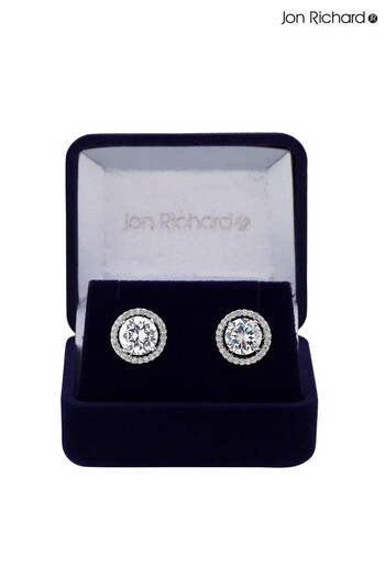 Jon Richard Silver Silver Plated Earrings (P61463) | £30