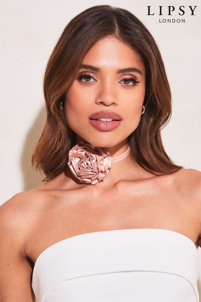 Lipsy necklace rose gold sales