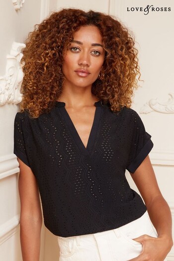Boy's Bavaro Hooded Pullover Fleece Graphite Black Jersey Broderie V Neck T-Shirt (P62196) | £26