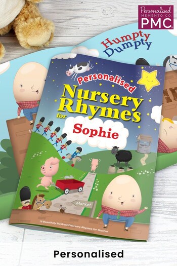 Personalised Nursery Rhyme Book by PMC (P64570) | £10