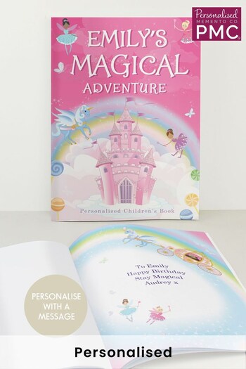 Personalised Princess & Unicorn Story Book by PMC (P64710) | £10