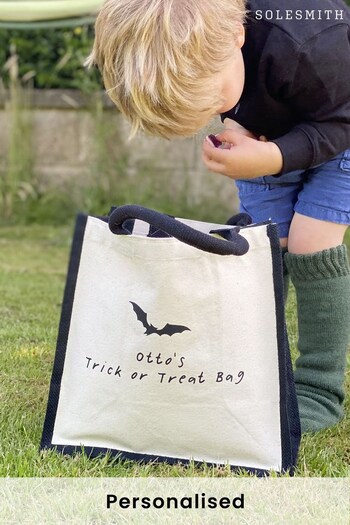Personalised Trick or Treat Bag by Solesmith (P64774) | £15