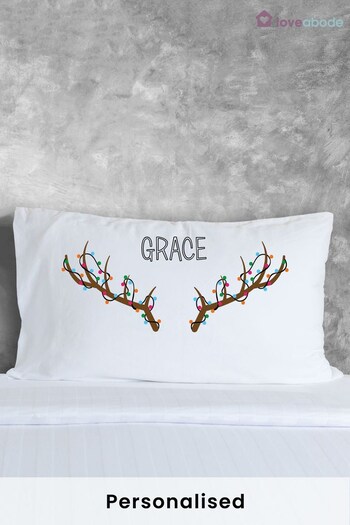 Personalised Christmas Pillowcase by Loveabode (P66110) | £13