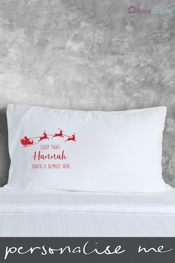 Personalised Christmas Pillowcase by Loveabode (P66111) | £13