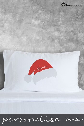 Personalised Christmas Pillowcase by Loveabode (P66112) | £13