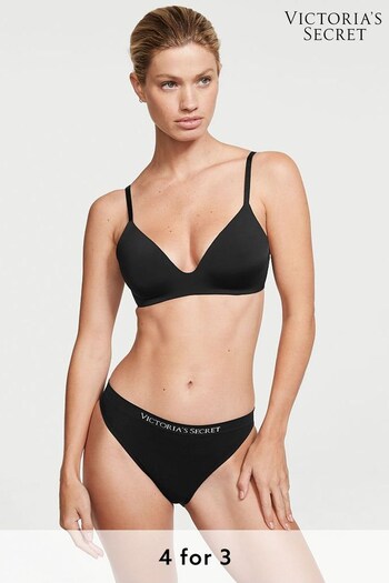 Victoria's Secret Black Smooth Bikini Knickers (P67491) | £9