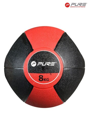 Pure 2 Improve Red Medicine Ball with Handles 8kg (P67803) | £120