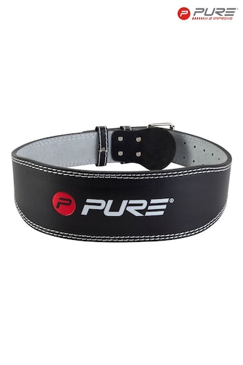 Pure 2 Improve Black Weight Lifting Belt Large (P67830) | £41