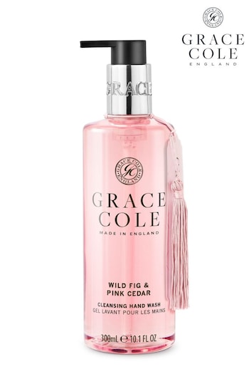 Grace crosscourt Cole Wild Fig & Pink Cedar Hand Wash 300ml (P67962) | £10