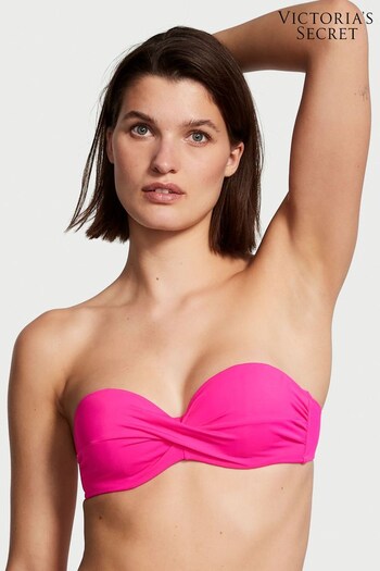 Victoria's Secret Forever Pink Strapless Swim Bikini Top (P68459) | £39