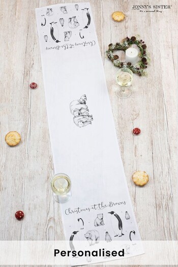 Personalised Christmas Table Runner by Jonny's Sister (P69065) | £28