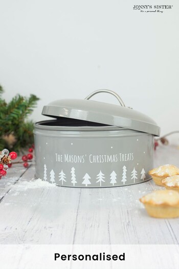 Personalised Woodland Cake Tin by Jonny's Sister (P69068) | £46