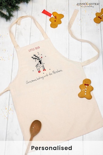 Personalised Kids Christmas Apron by Jonny's Sister (P69074) | £20