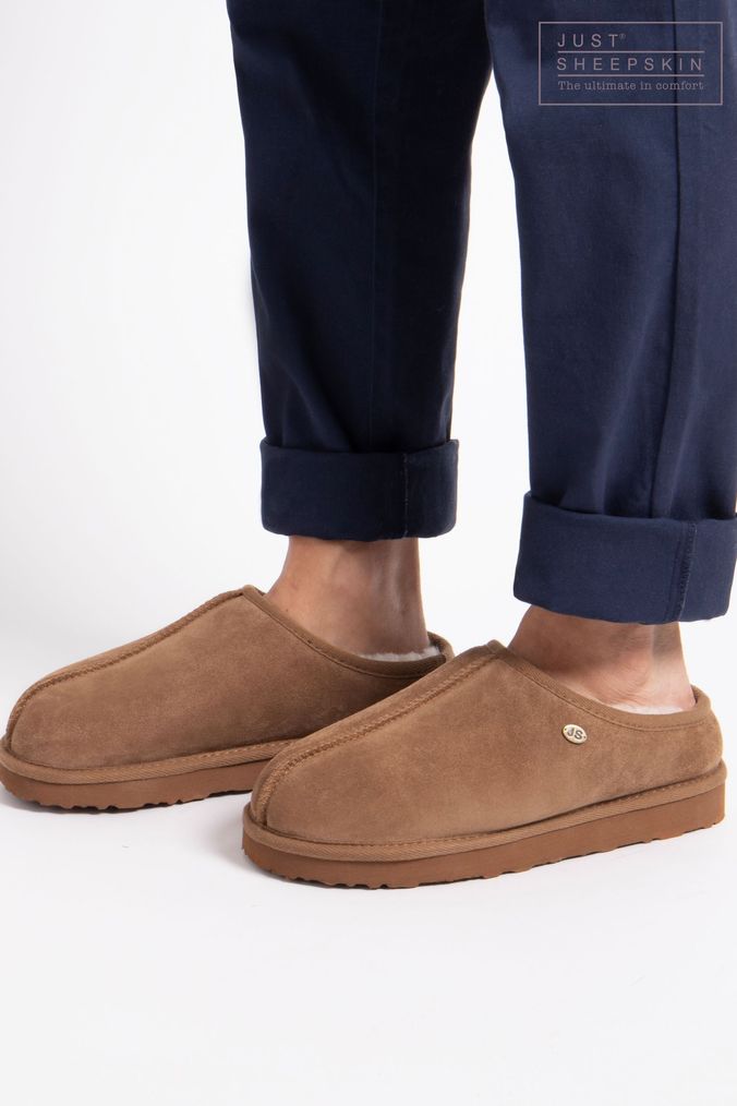 Mens sheepskin slippers size 11 deals